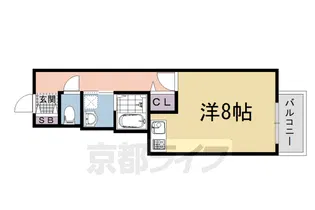 Crea Court【1階】の間取り