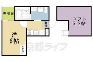 WEST9 Mirror【1階】の間取り