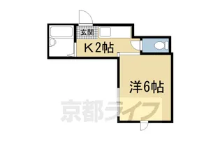 ハイツ東【305号室】の間取り