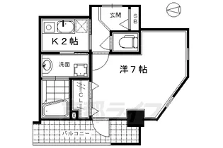 Royal京都駅前【801号室】の間取り