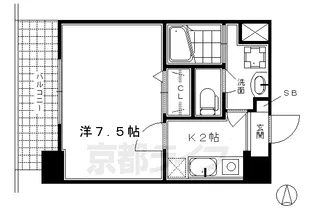 Royal京都駅前【3階】の間取り