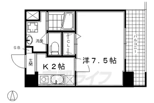 Royal京都駅前【403号室】の間取り