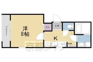 チコーベルメゾン東山【203号室】の間取り