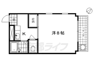 クリアマインド【B-1号室】の間取り