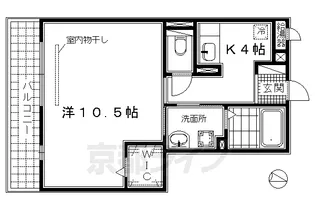 アラン・コート【1階】の間取り