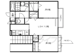 グランパルク【2階】の間取り