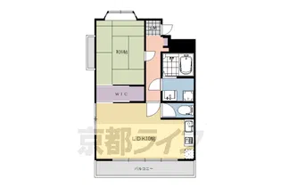 岸野コーポ【205号室】の間取り