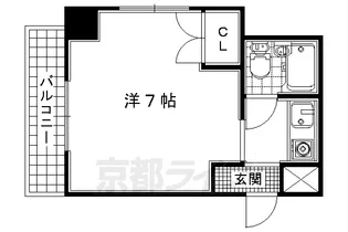 フォレスト【323号室】の間取り