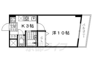 京都府宇治市小倉町【マンション】の間取り