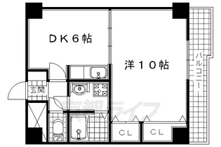 京都府宇治市槇島町【マンション】の間取り