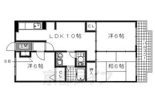 グランシャリオ【103号室】の間取り