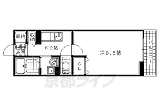 カーサ デル ソル【1階】の間取り