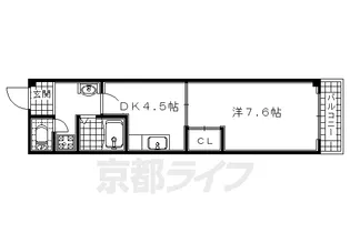 レジデンス豐【3階】の間取り