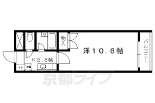 京都府宇治市槇島町【マンション】の間取り