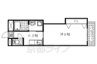 ブルーメ27【1階】の間取り
