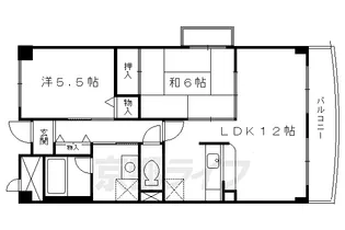 エスペランサ広野【1階】の間取り