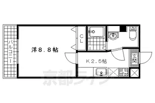 ルーミネス芦谷二番館【3階】の間取り
