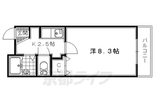 京都府宇治市小倉町【マンション】の間取り