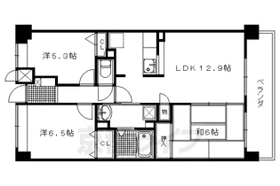 グランK’s−ジオ【106号室】の間取り