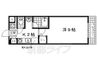ピースコート【1階】の間取り