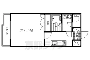 サンテミリオン モモ【205号室】の間取り