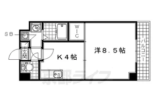 ルーミネス芦谷三番館【211号室】の間取り