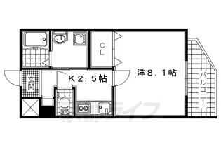 コンフォルト小倉【105号室】の間取り