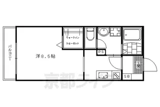 Belle Maison Grena【208号室】の間取り
