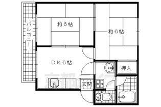 メイクス久保【301号室】の間取り
