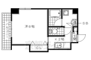 京都府宇治市小倉町【マンション】の間取り