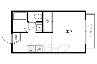加藤ハイツ【203号室】の間取り