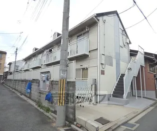 京都府京都市上京区如水町【アパート】の外観