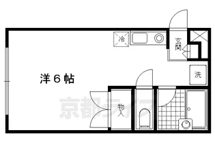 K・S・R【A2号室】の間取り
