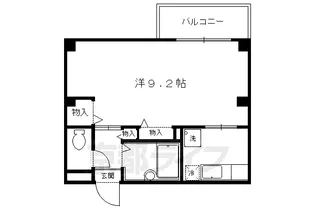 ノーベルテラス稔【307号室】の間取り