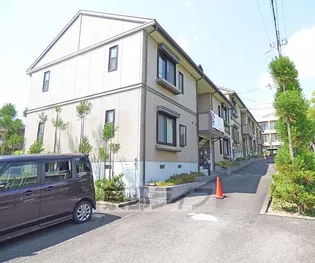 京都府京都市北区鷹峯北鷹峯町【アパート】の外観