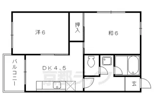 京都府京都市上京区大黒屋町【マンション】の間取り