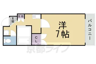サンパティック壹番館【3階】の間取り