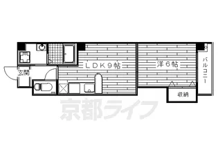 GENIUS COUT 津久田【205号室】の間取り