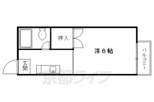 メイプルハイツ【103号室】の間取り