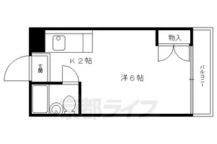 フジキビル【211号室】の間取り