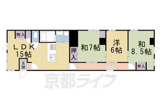 フジキビル【2F号室】の間取り
