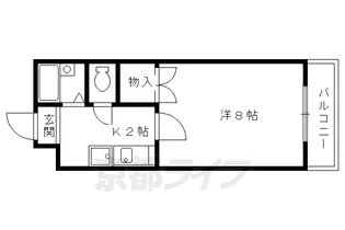 サンシャイン295【205号室】の間取り