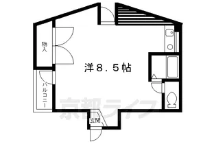 シェモアⅡ【3-A号室】の間取り