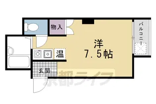 シェモアⅡ【4-B号室】の間取り