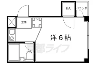 ADEAM OKAZAKI【202号室】の間取り