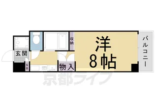 アスカ聚楽【301号室】の間取り