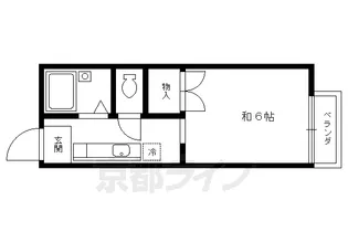 初音ハイツ【101号室】の間取り
