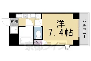 レコルト若林【603号室】の間取り