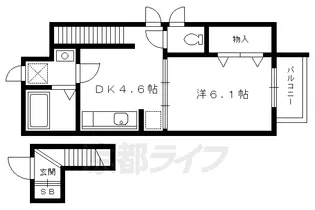 メゾンアジュール【2階】の間取り