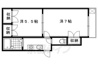 ウィルネス【101号室】の間取り
